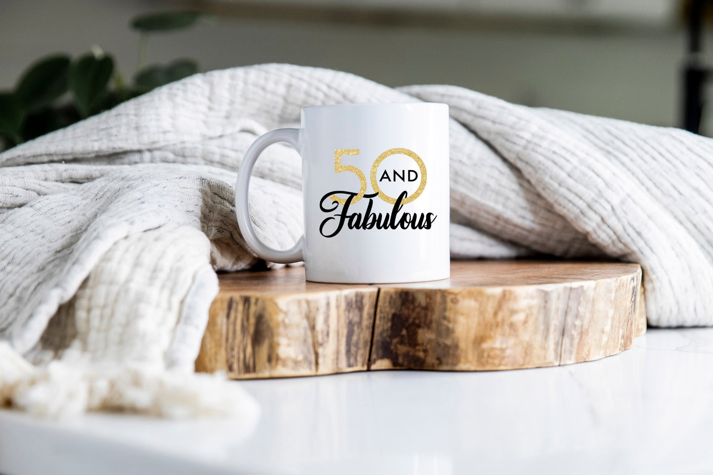 50 and Fabulous Mug