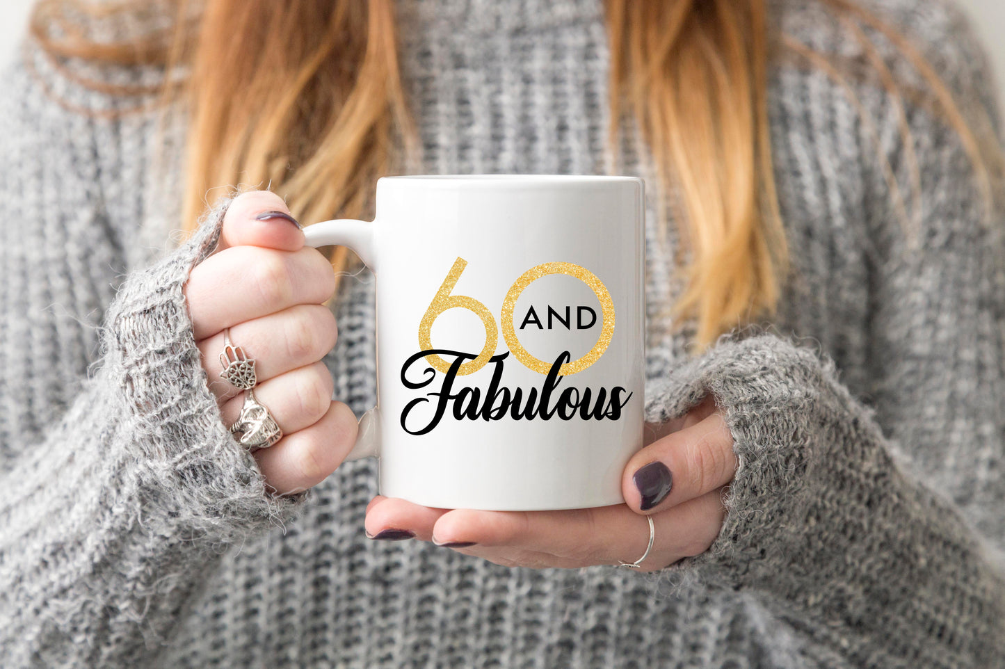 60 and Fabulous Mug