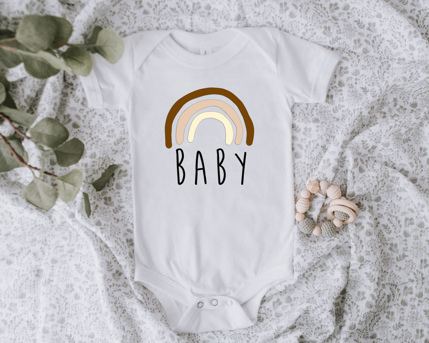 Rainbow Baby Onesie