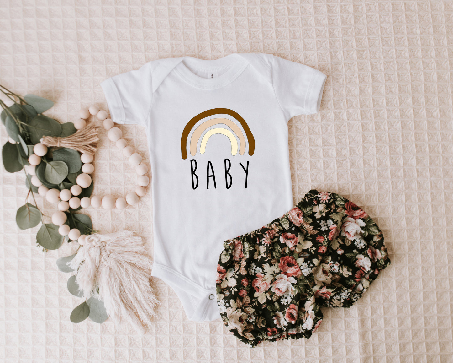 Rainbow Baby Onesie