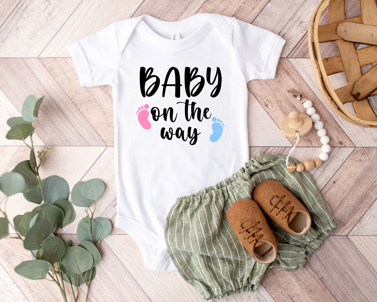 Baby On The Way Onesie