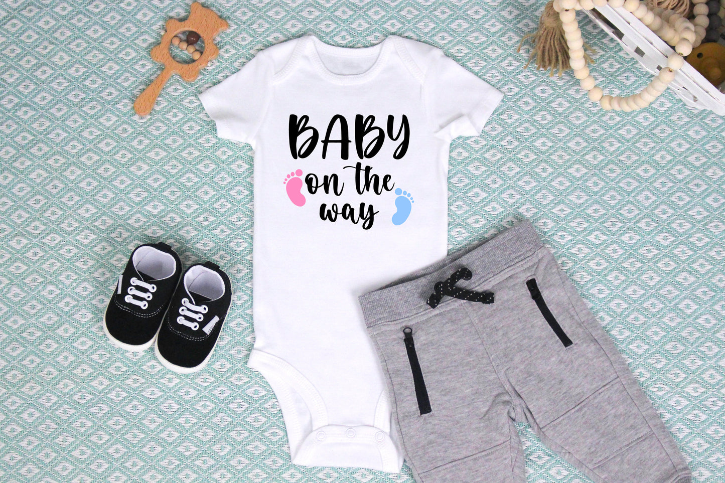 Baby On The Way Onesie