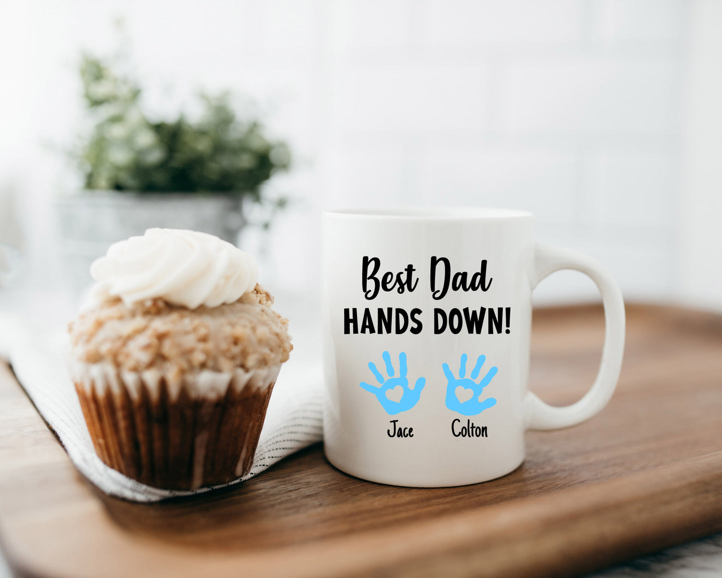 Best Dad Hands Down Mug