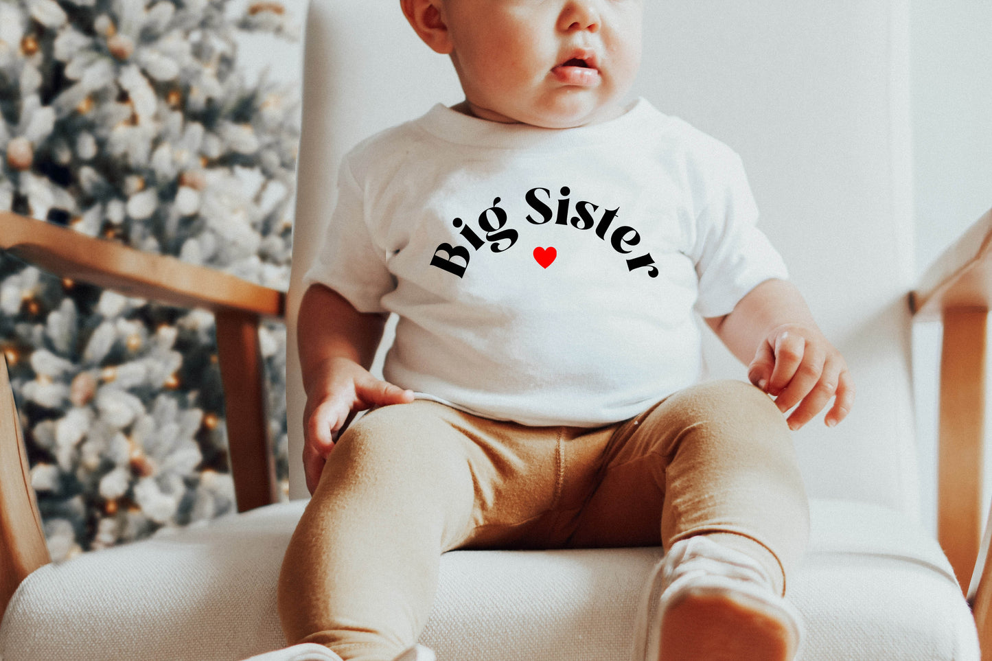 Big Sister/Brother with Heart Onesie/Toddler Shirt