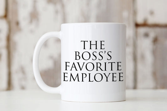 The Boss's Favorite Employee Mug