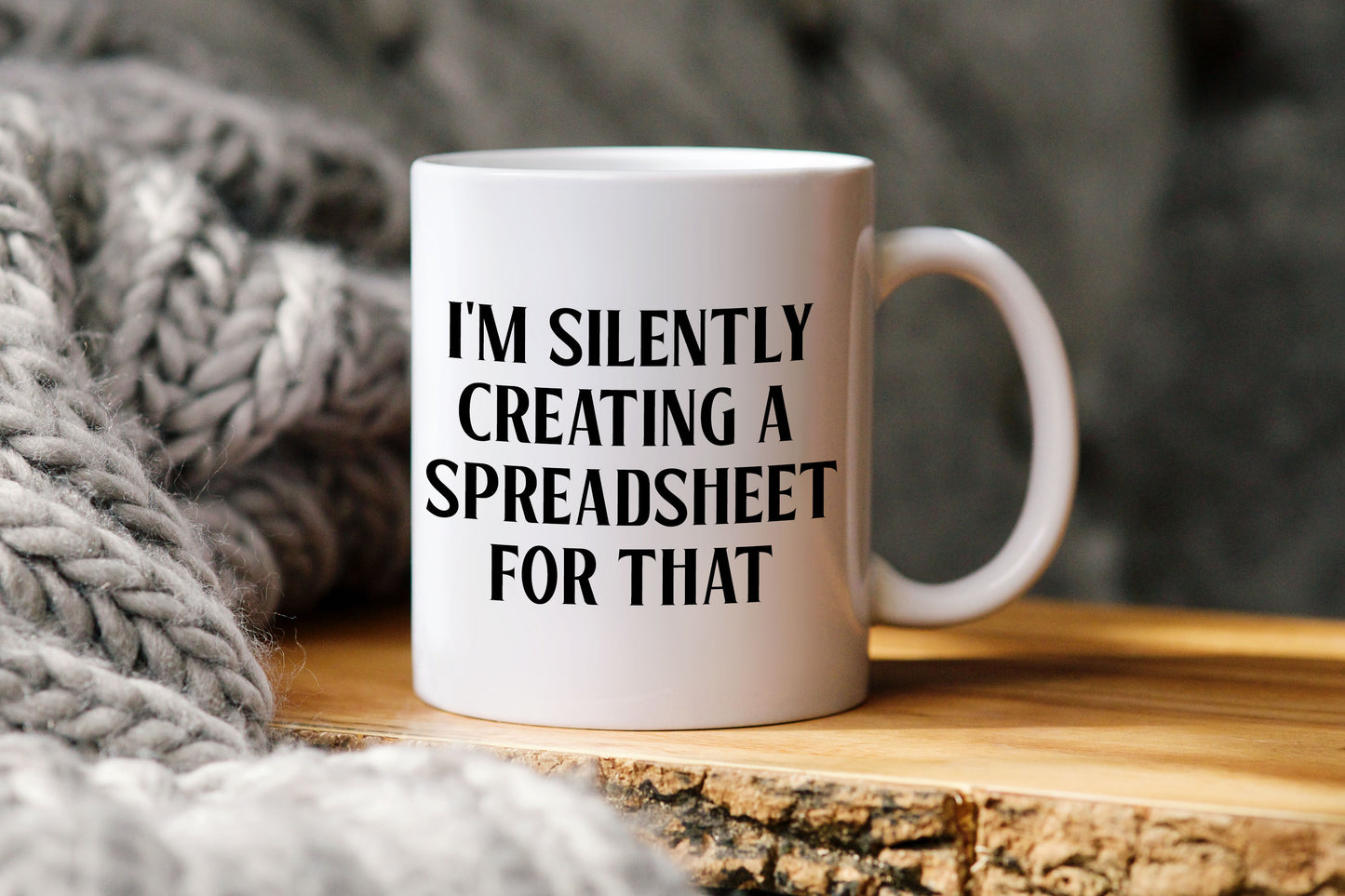 Creating a Spreadsheet Mug