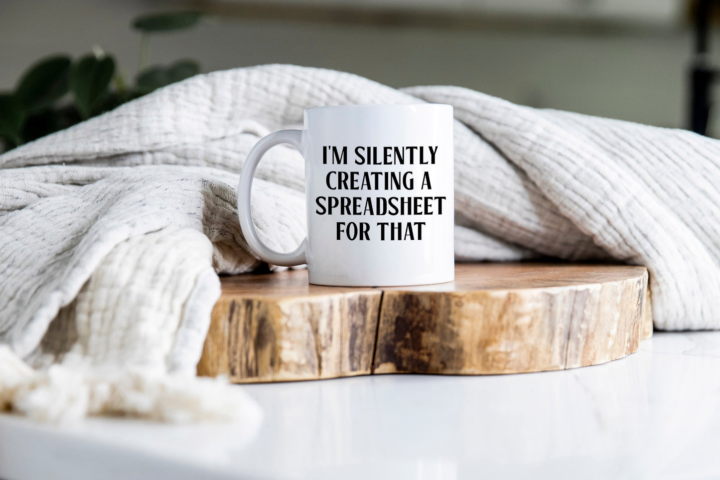 Creating a Spreadsheet Mug