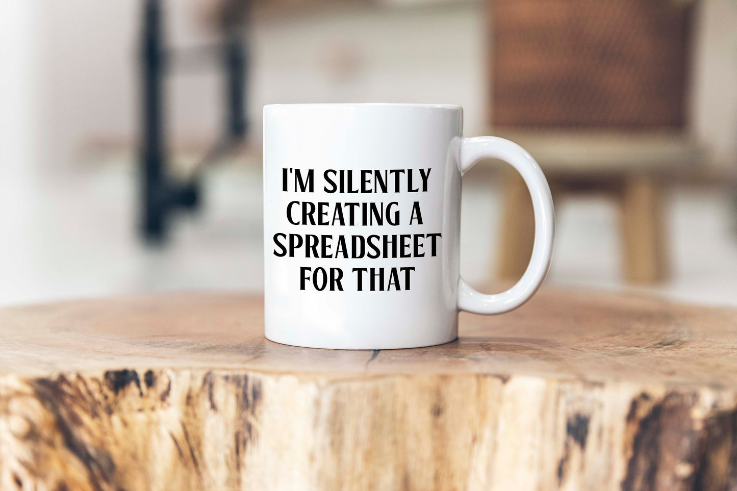 Creating a Spreadsheet Mug