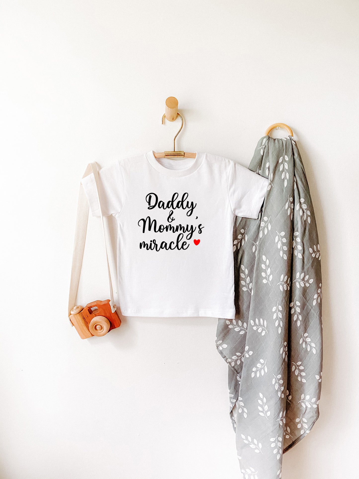 Daddy and Mommy's Miracle Onesie