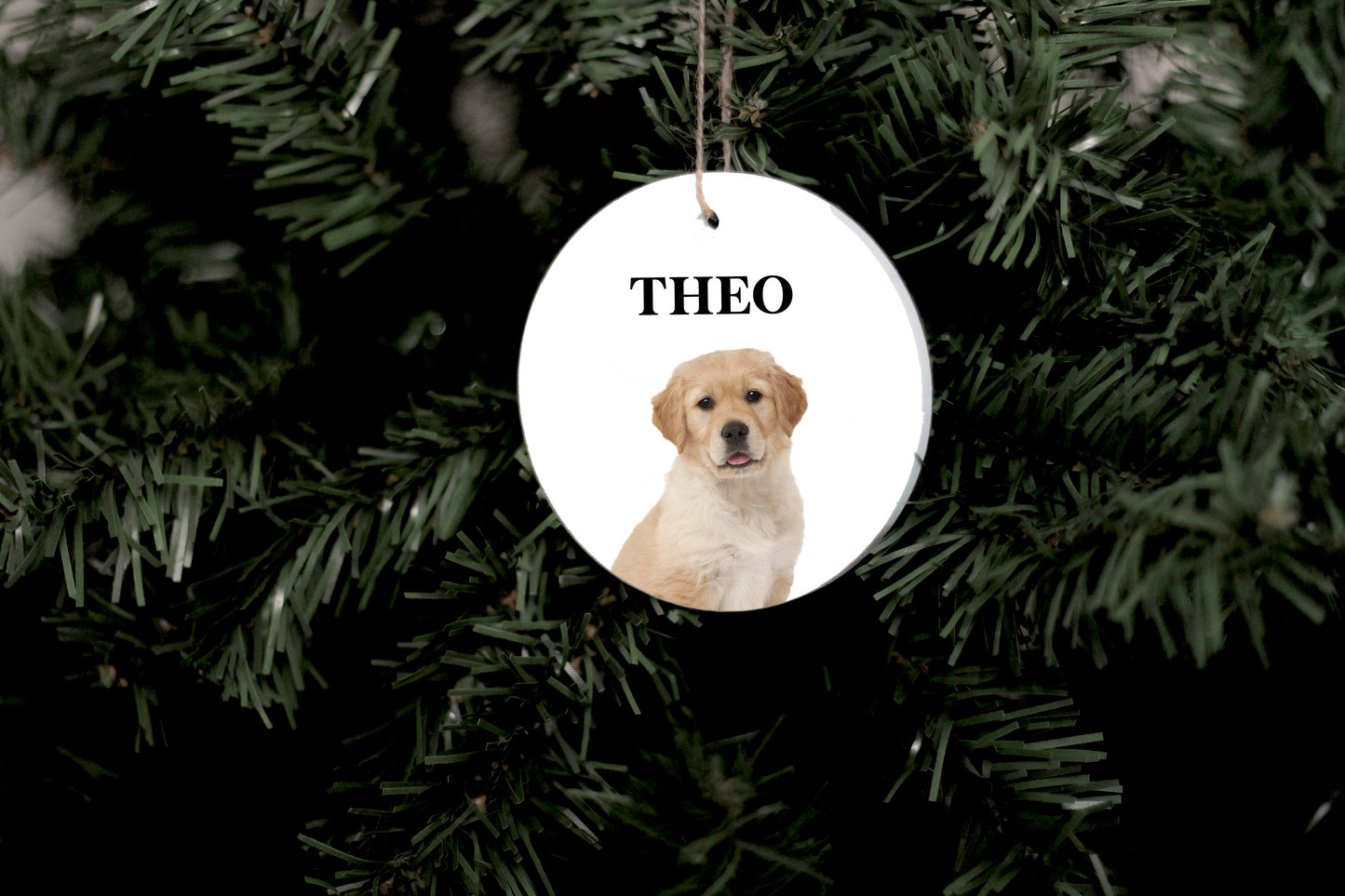 Dog Photo Ornament