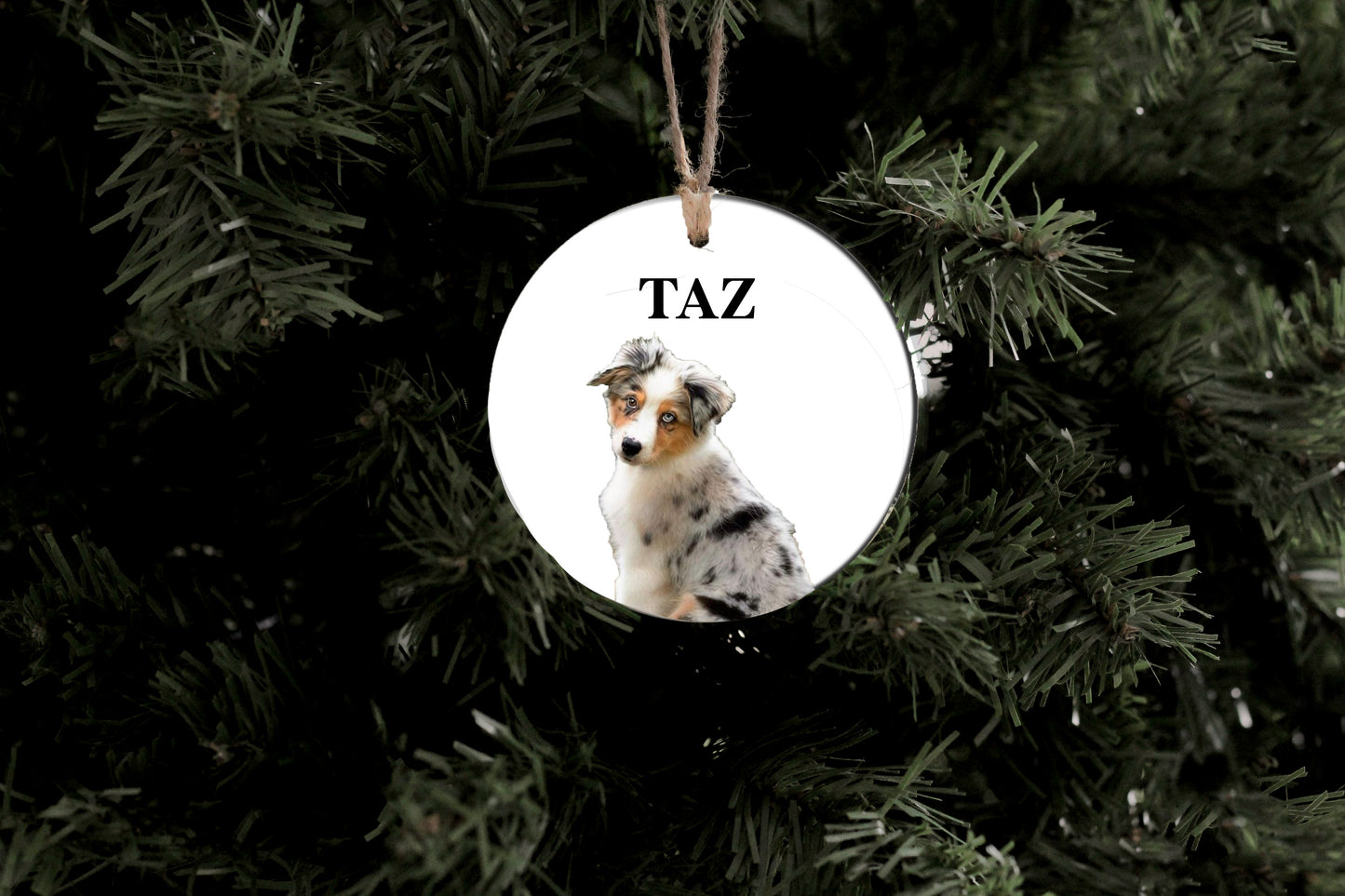 Dog Photo Ornament