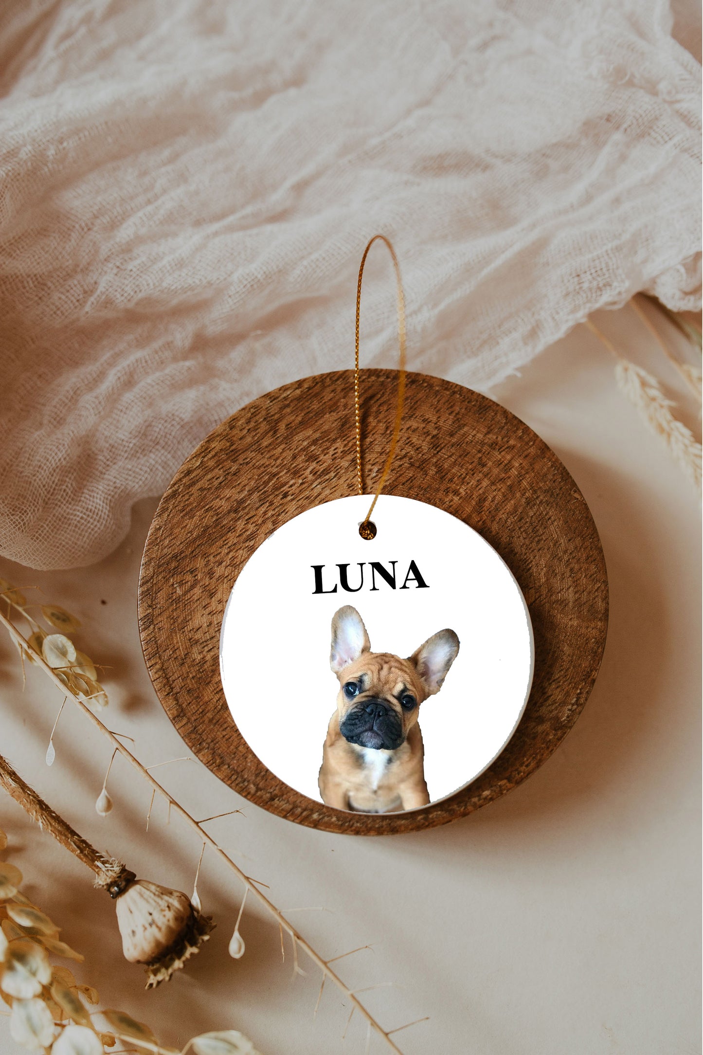 Dog Photo Ornament