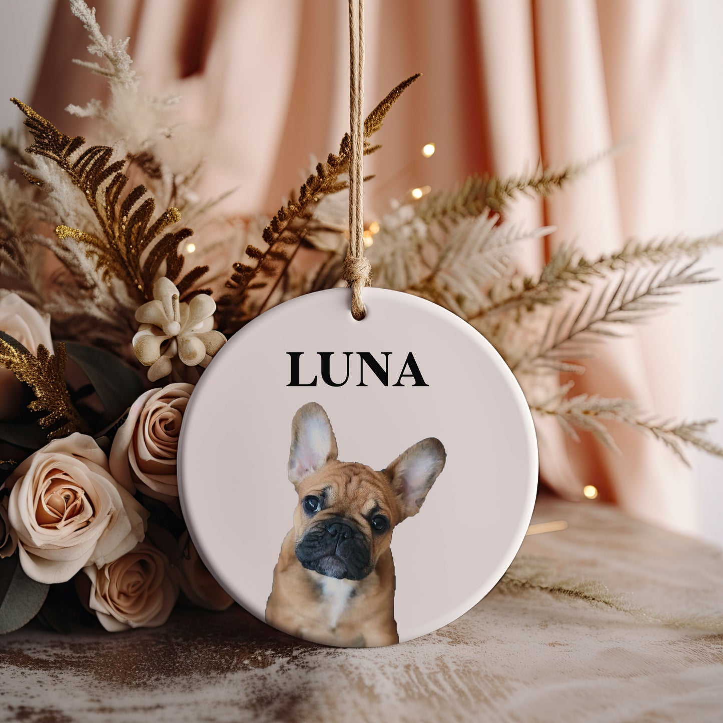 Dog Photo Ornament