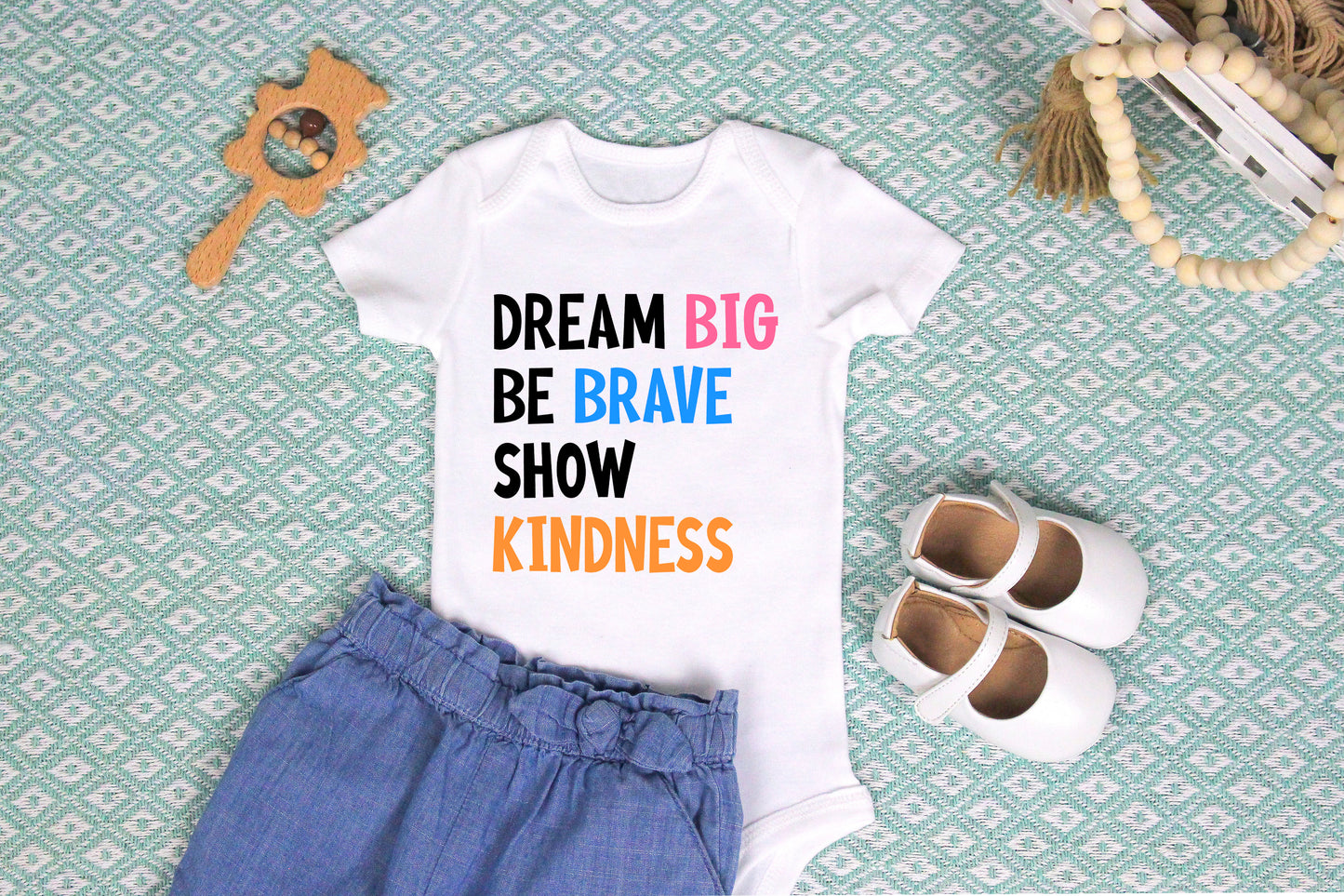 Dream Big Be Brave Onesie/Shirt