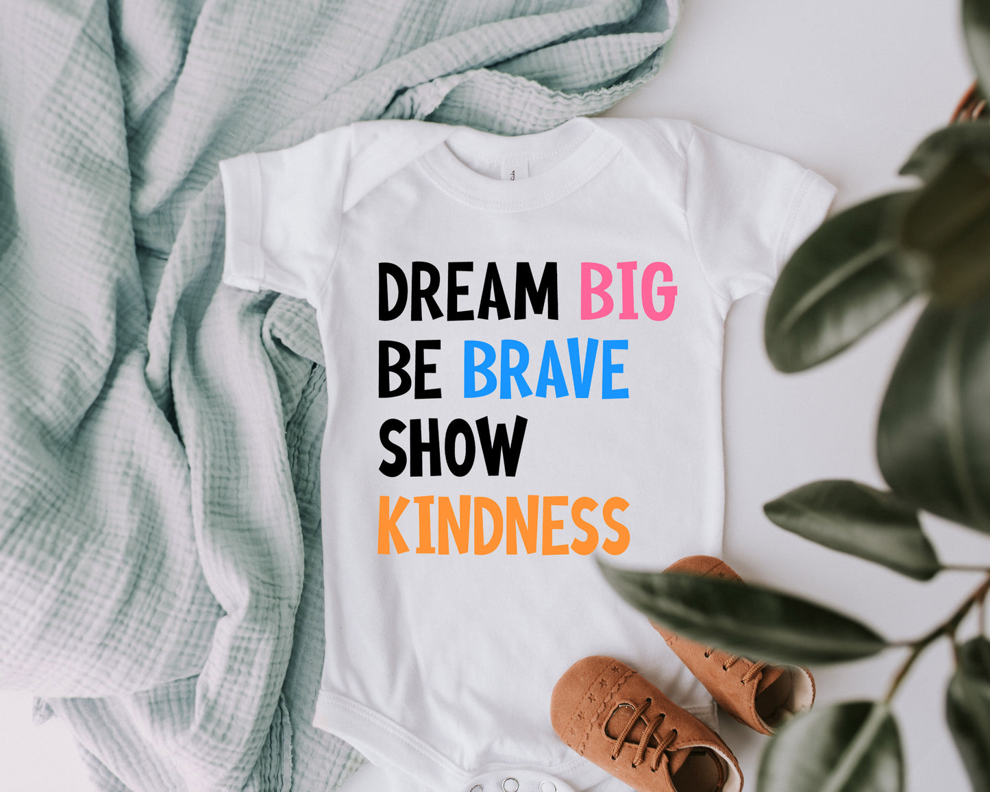 Dream Big Be Brave Onesie/Shirt