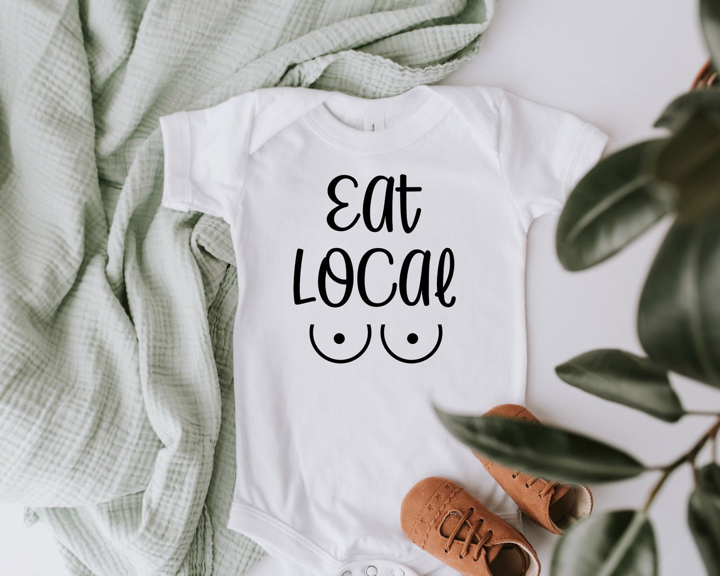 Eat Local Onesie