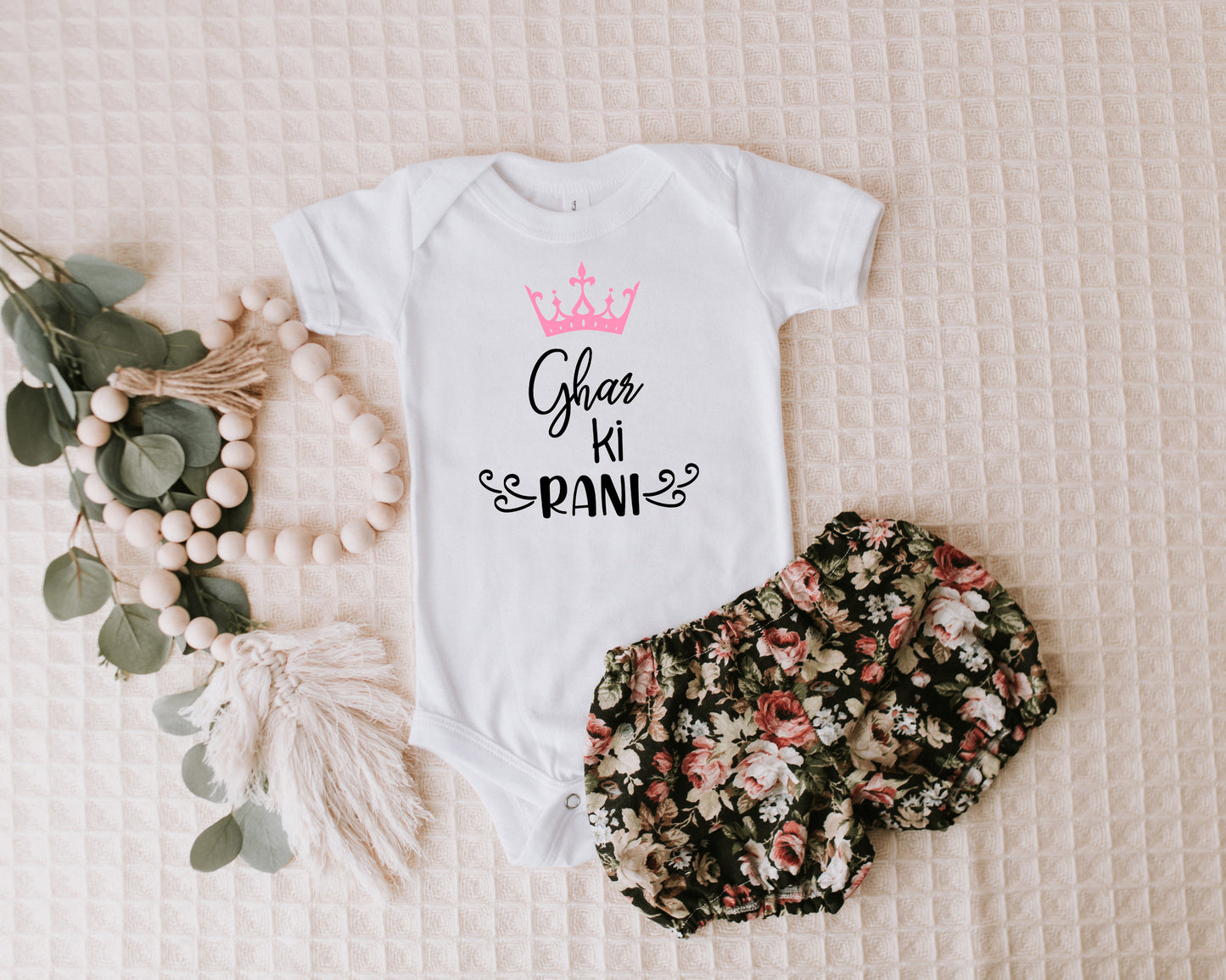 Ghar Ki Rani Onesie/Toddler Shirt