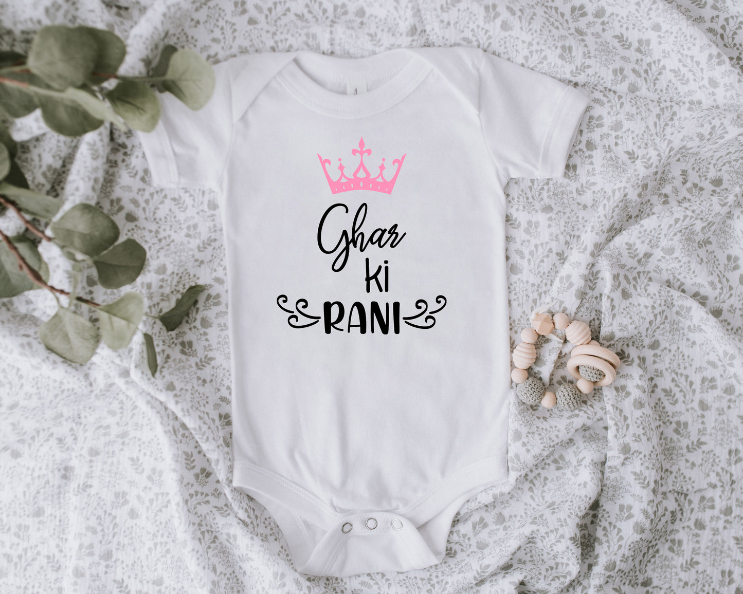 Ghar Ki Rani Onesie/Toddler Shirt