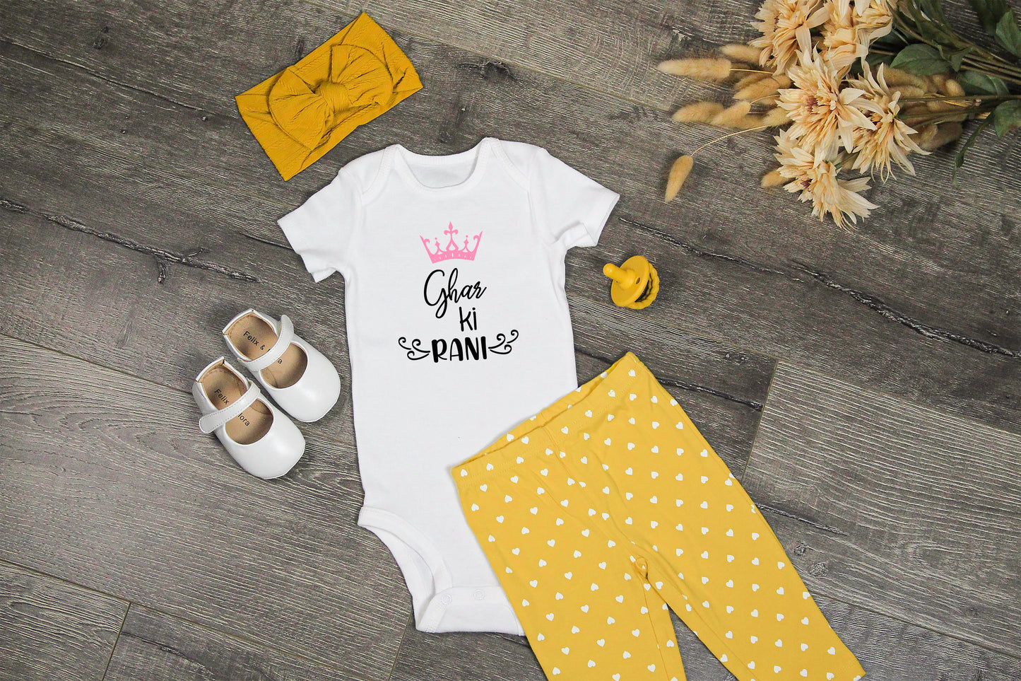 Ghar Ki Rani Onesie/Toddler Shirt