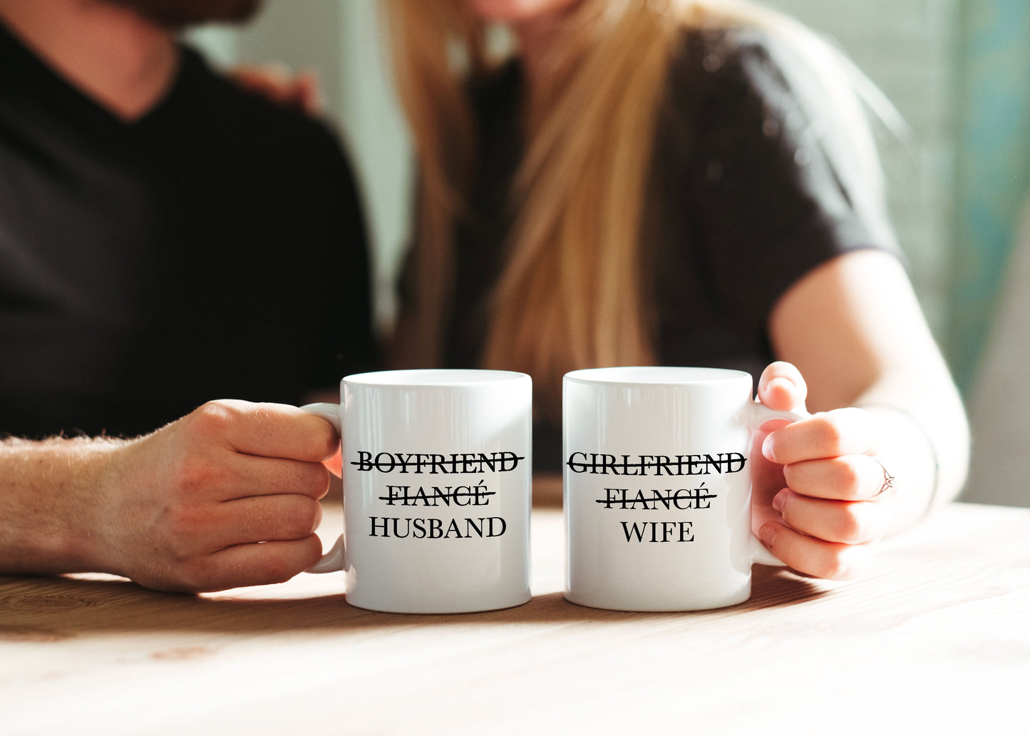 Boyfriend to Husband Mug