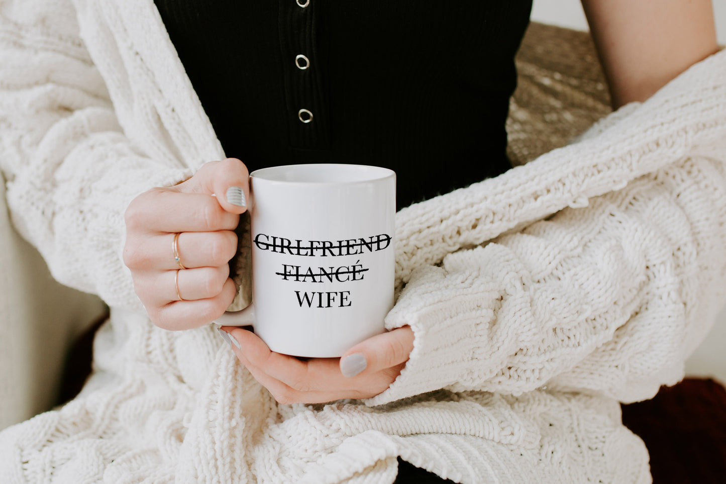 Girlfriend to Wife Mug