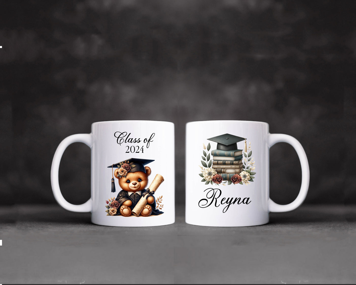 Graduation Teddy Mug