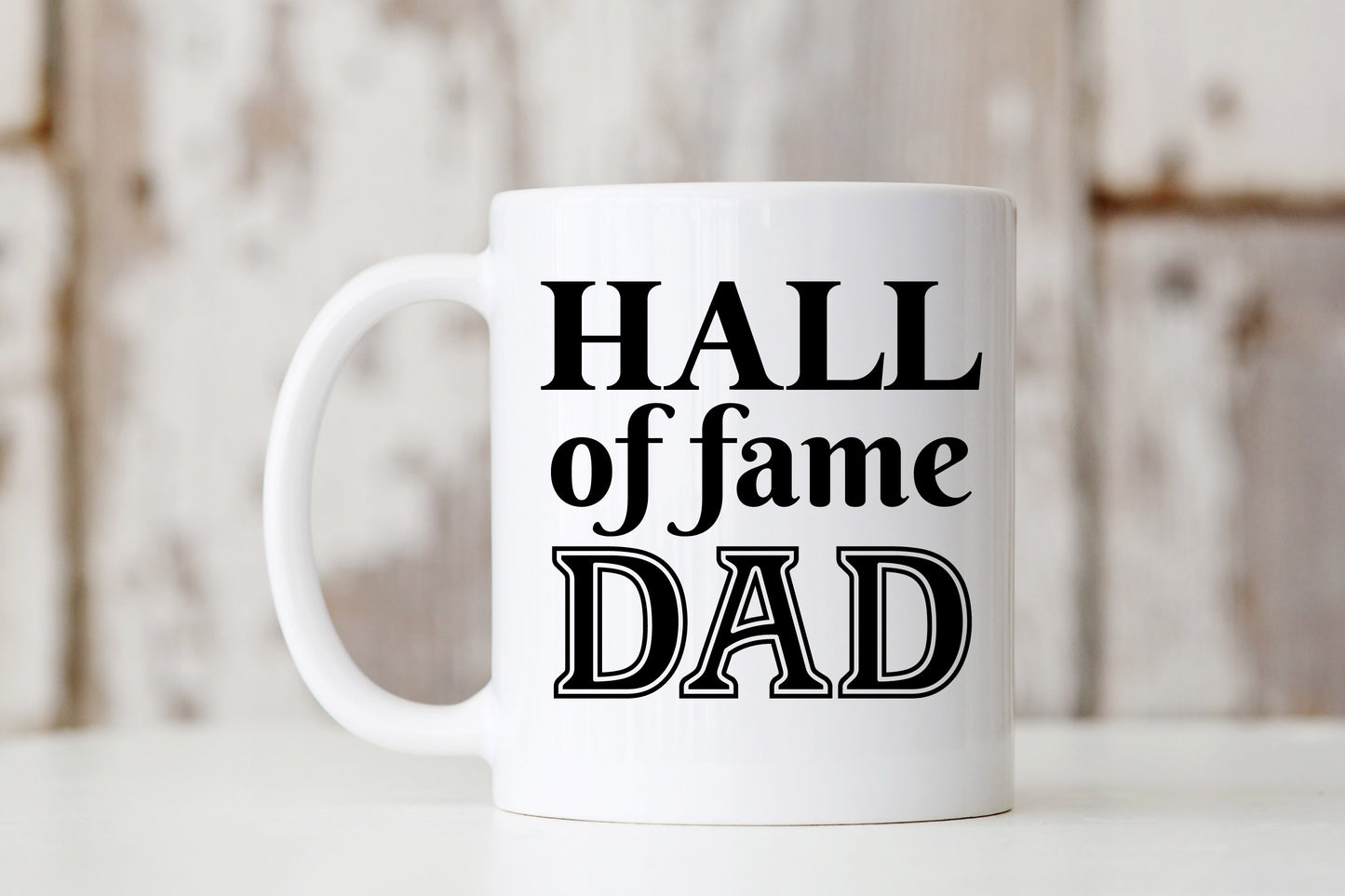 Hall of Fame Dad Mug