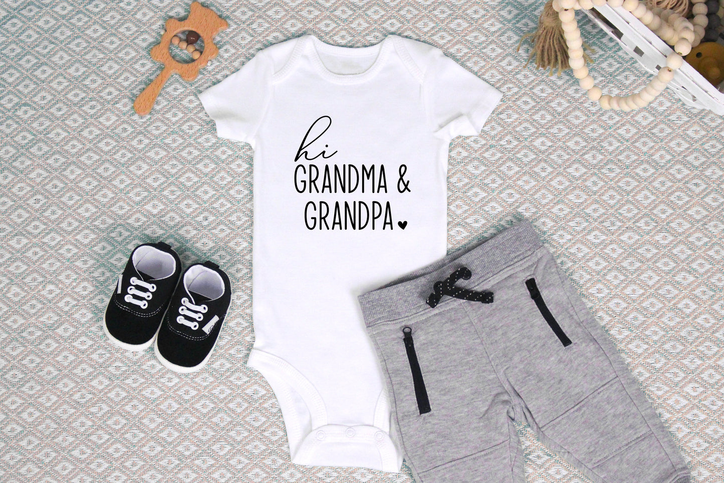 Hi Grandma and Grandpa Onesie