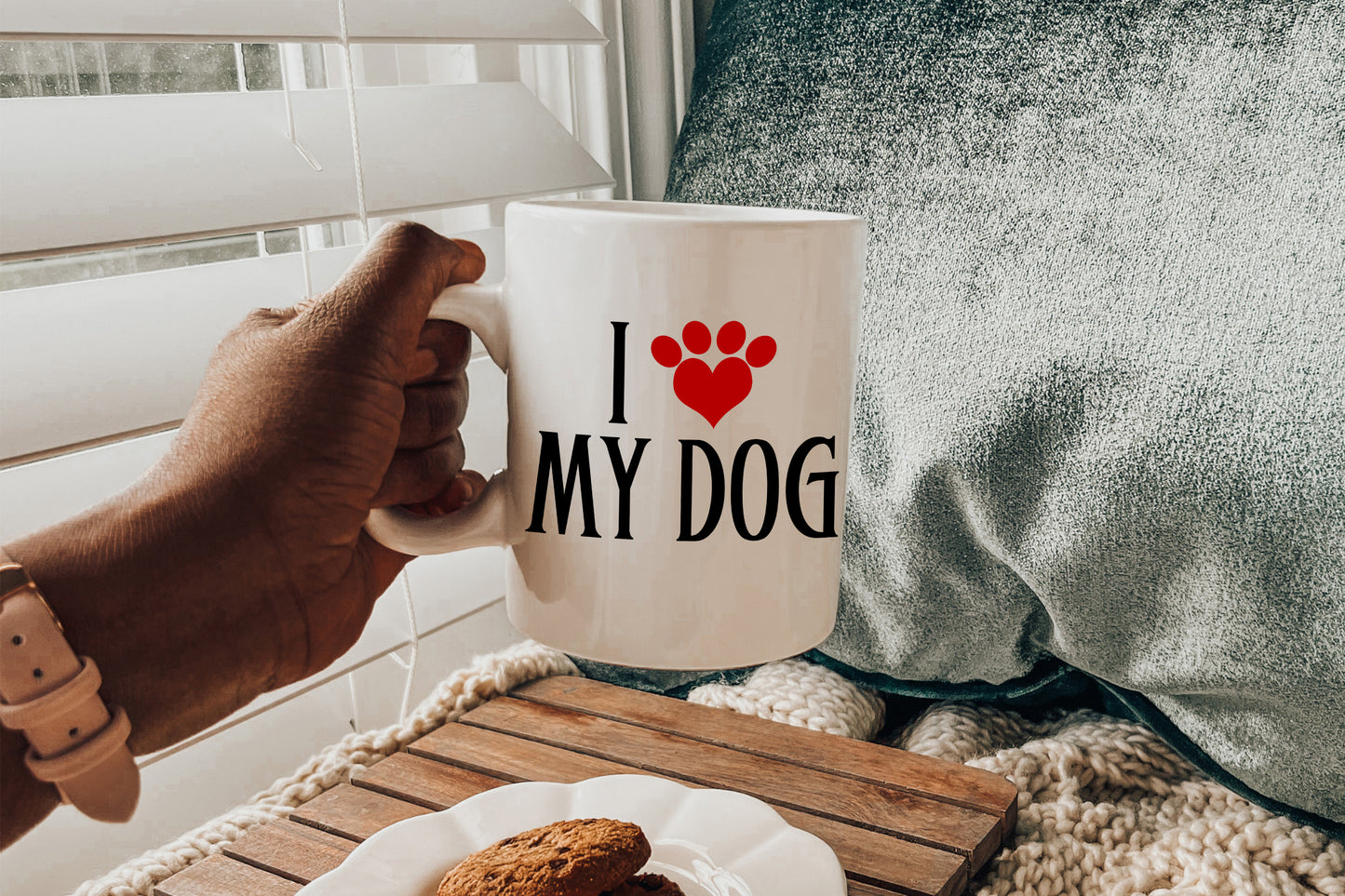 I Love My Dog Mug