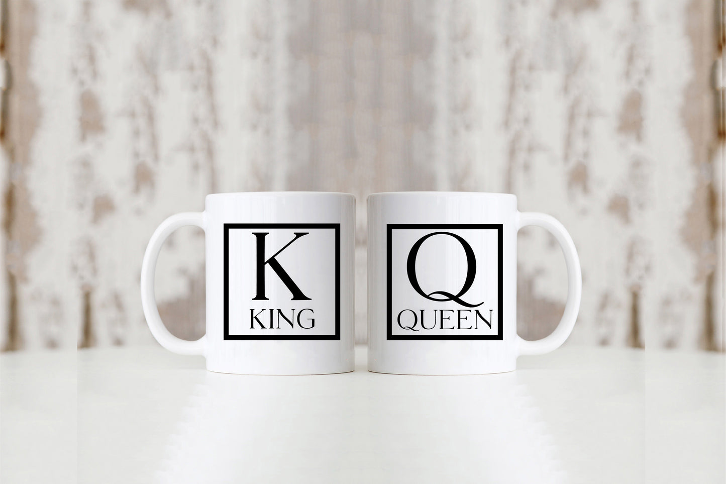 King and Queen Mugs