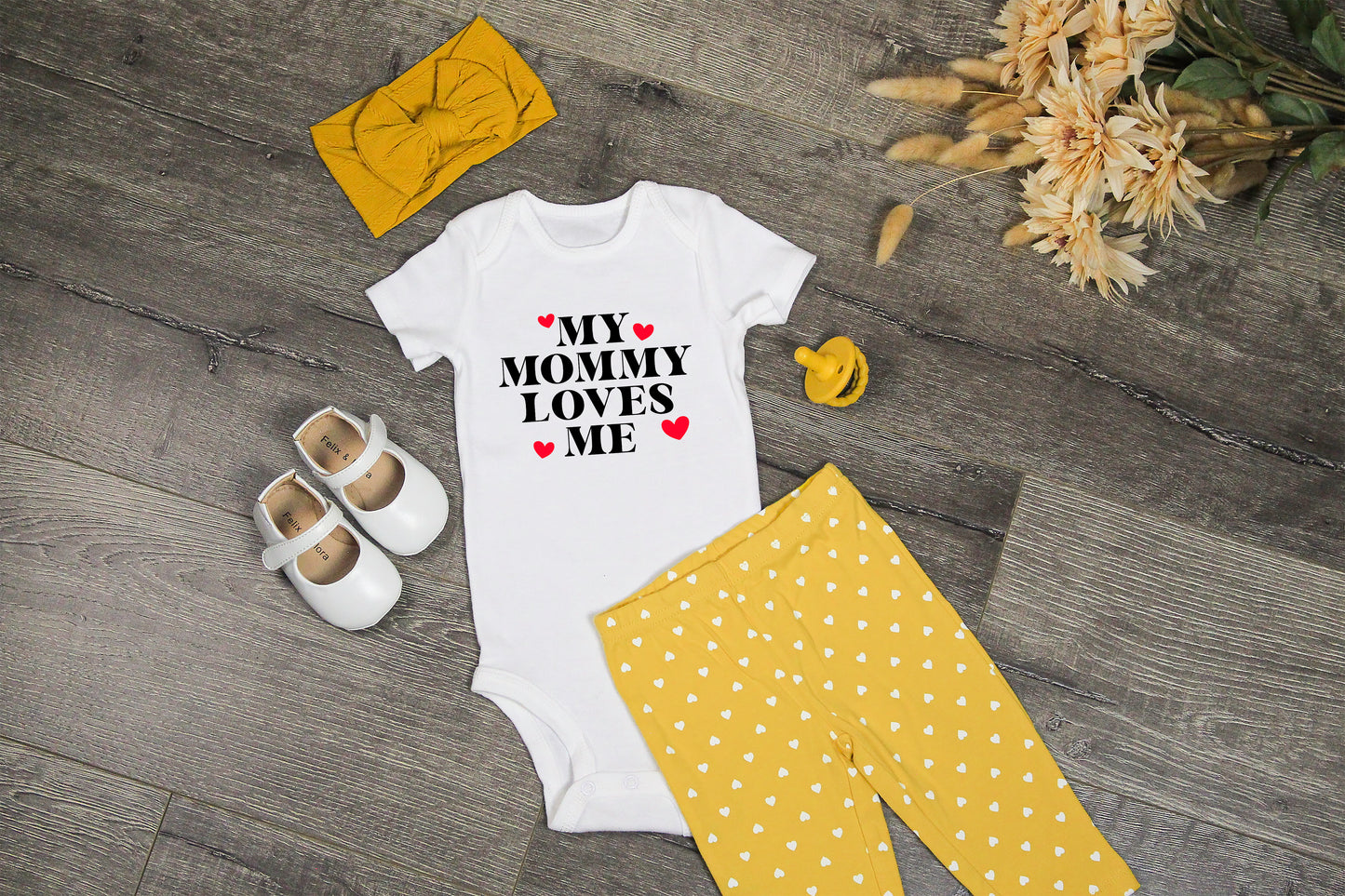 My Mommy Loves Me Onesie/Toddler Shirt