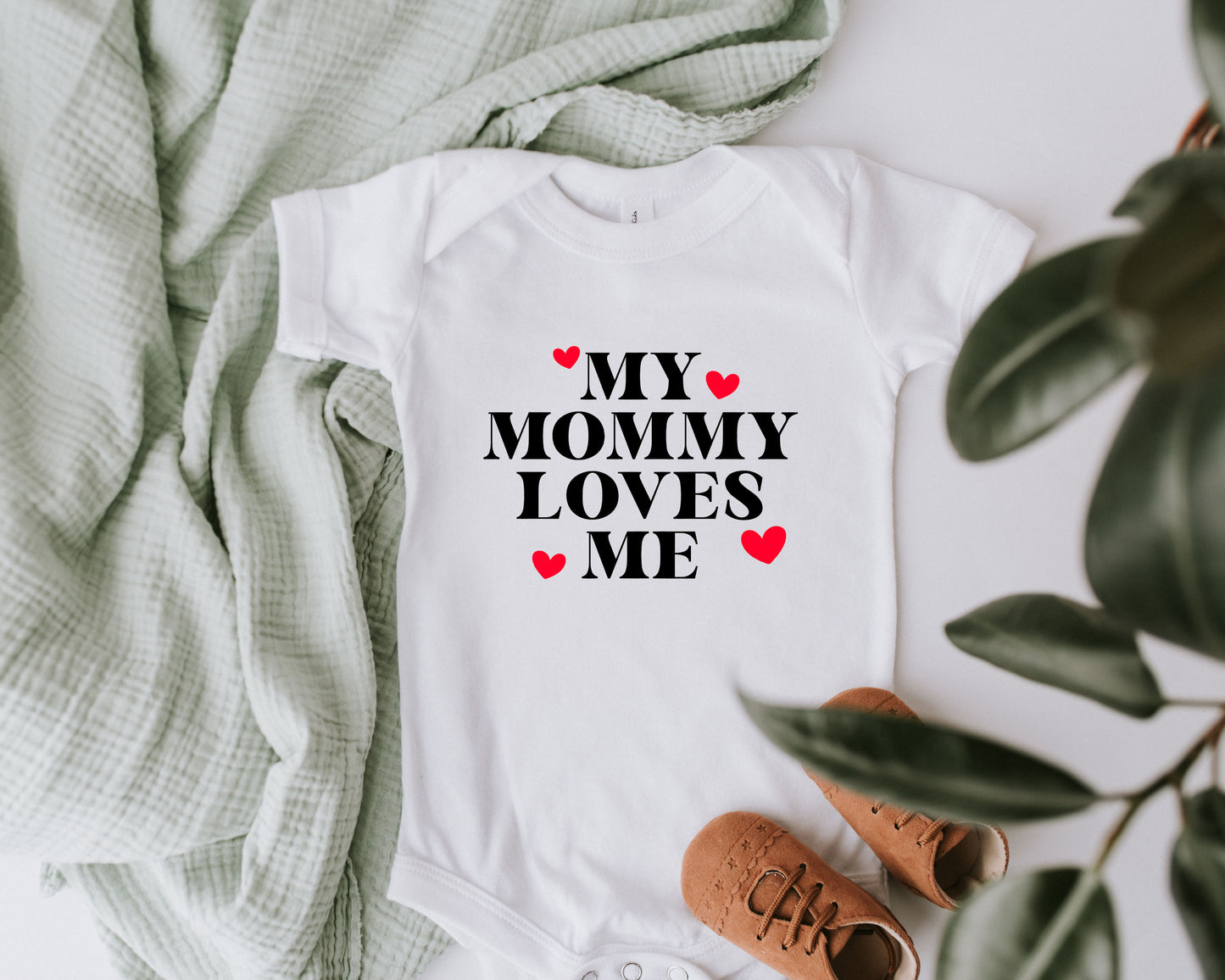 My Mommy Loves Me Onesie/Toddler Shirt