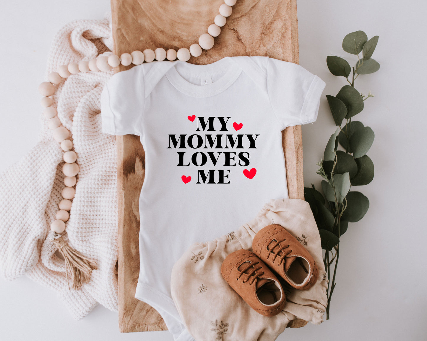 My Mommy Loves Me Onesie/Toddler Shirt