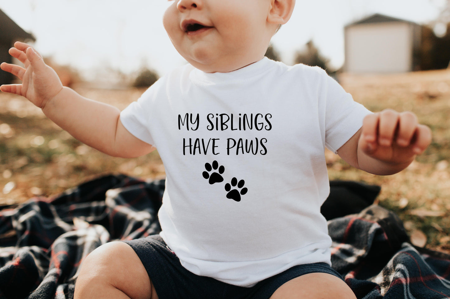 My Siblings Have Paws Onesie/Shirt