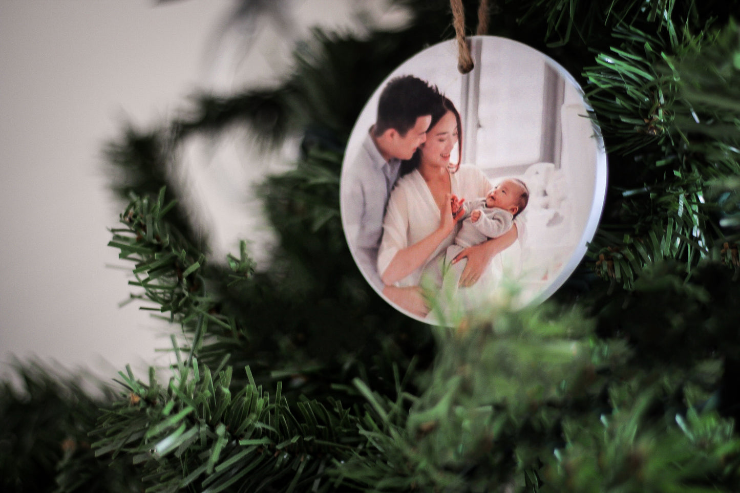 Ceramic Photo Ornament