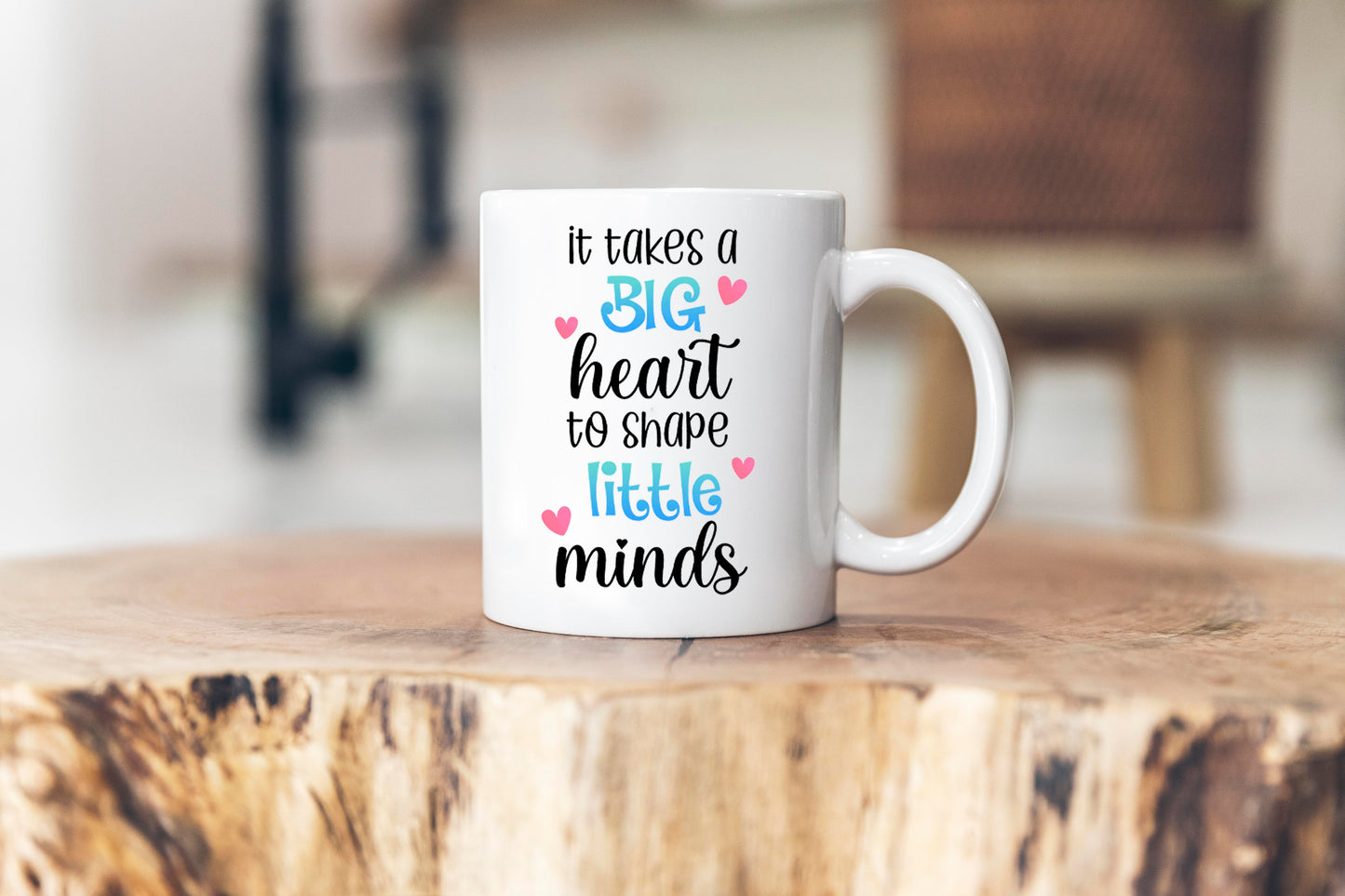 Big Heart, Little Minds Mug