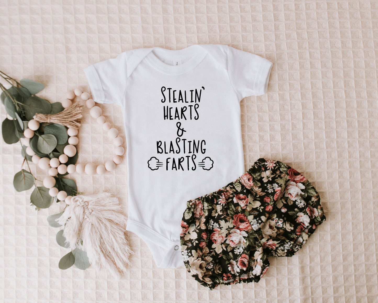 Stealin' Hearts & Blasting Farts Onesie/Shirt