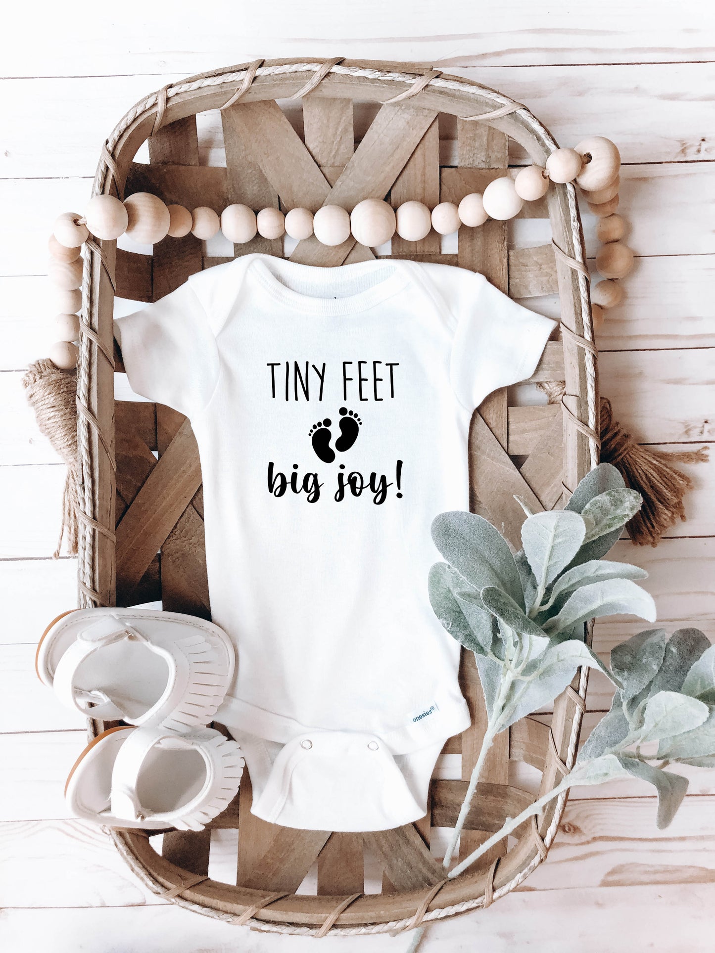 Tiny Feet Big Joy Onesie/Toddler Shirt