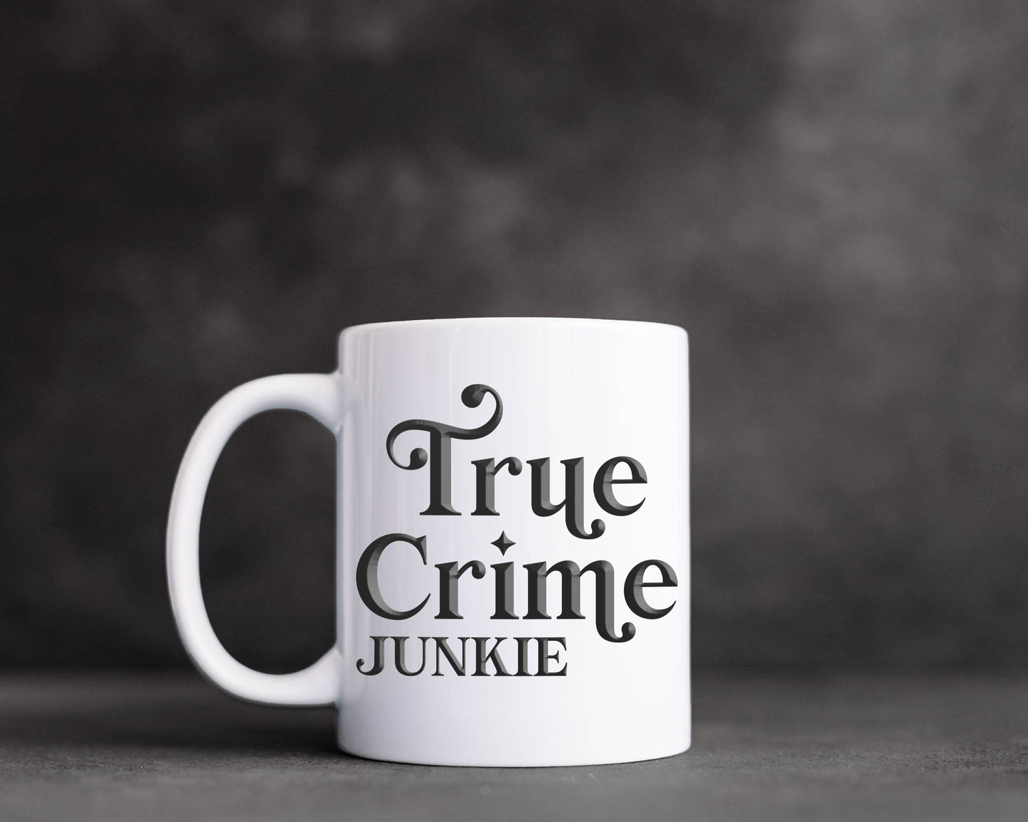 True Crime Junkie Mug