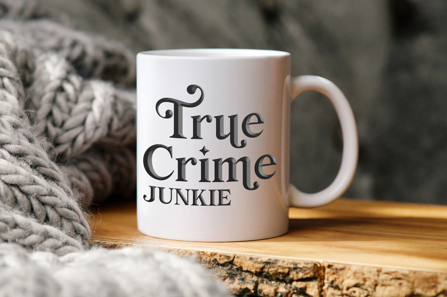 True Crime Junkie Mug