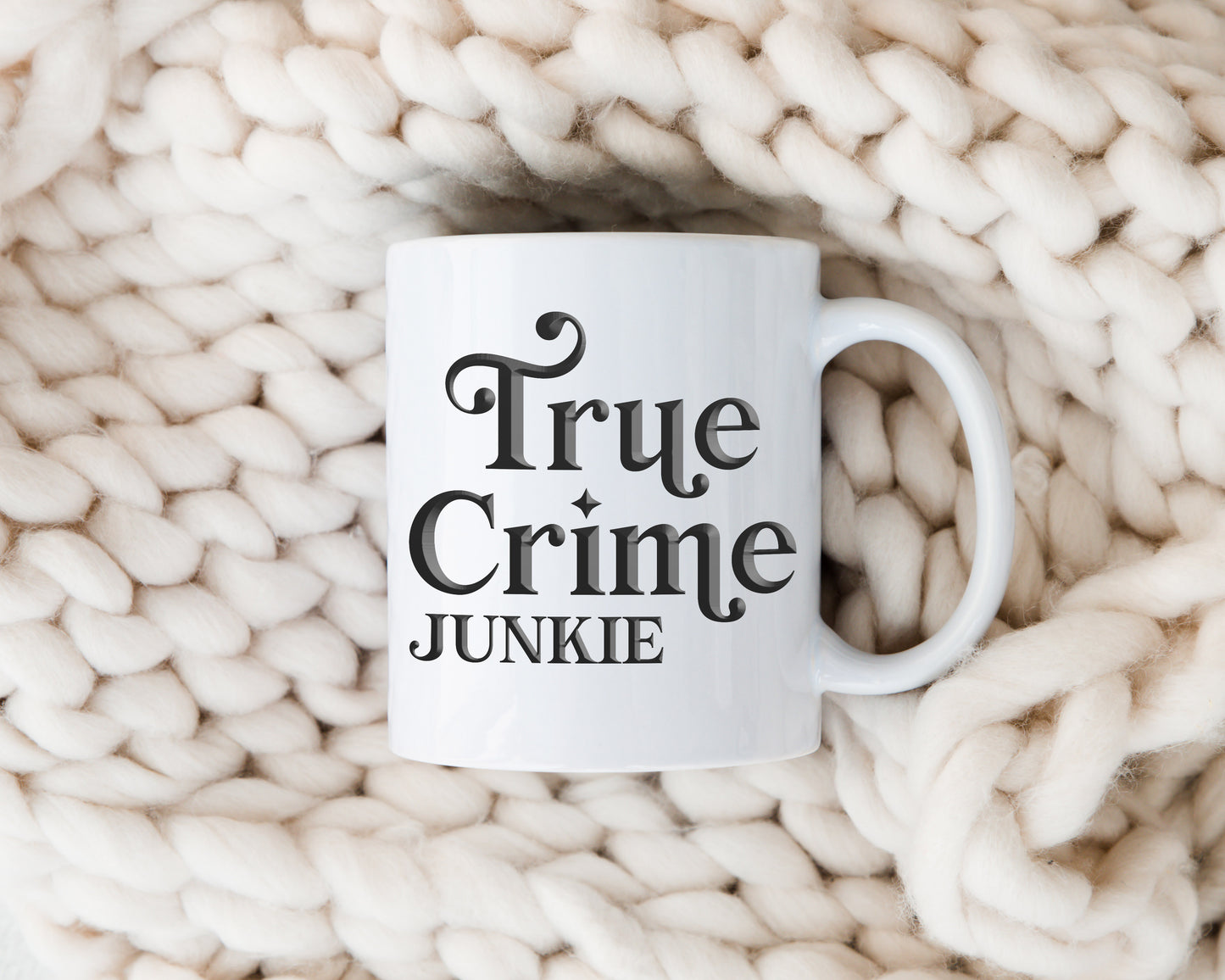 True Crime Junkie Mug