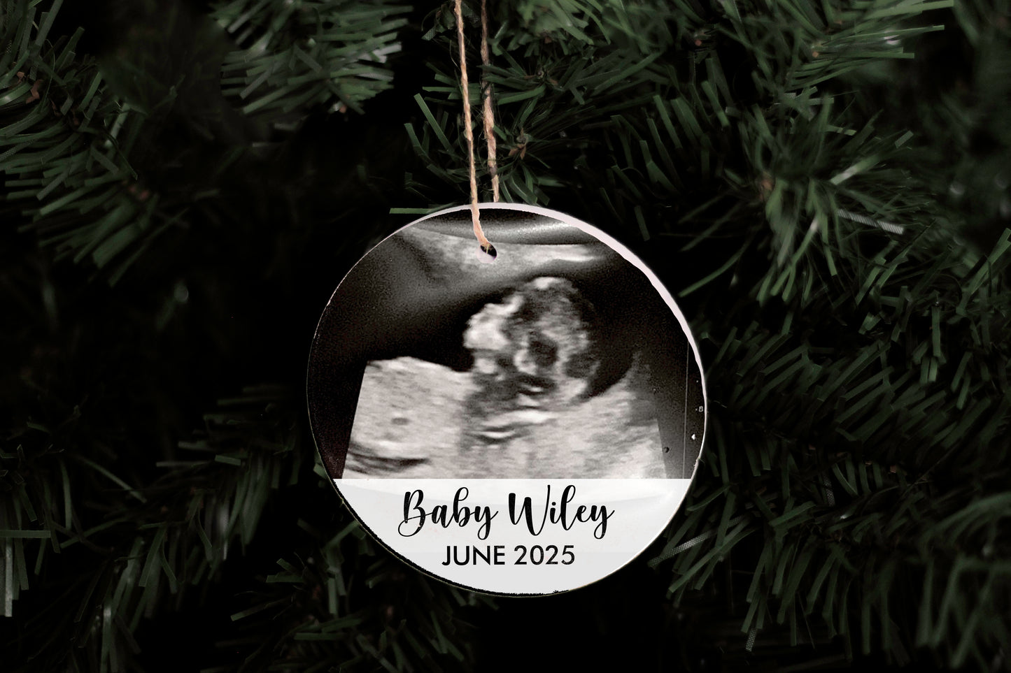 Baby Ultrasound Ornament