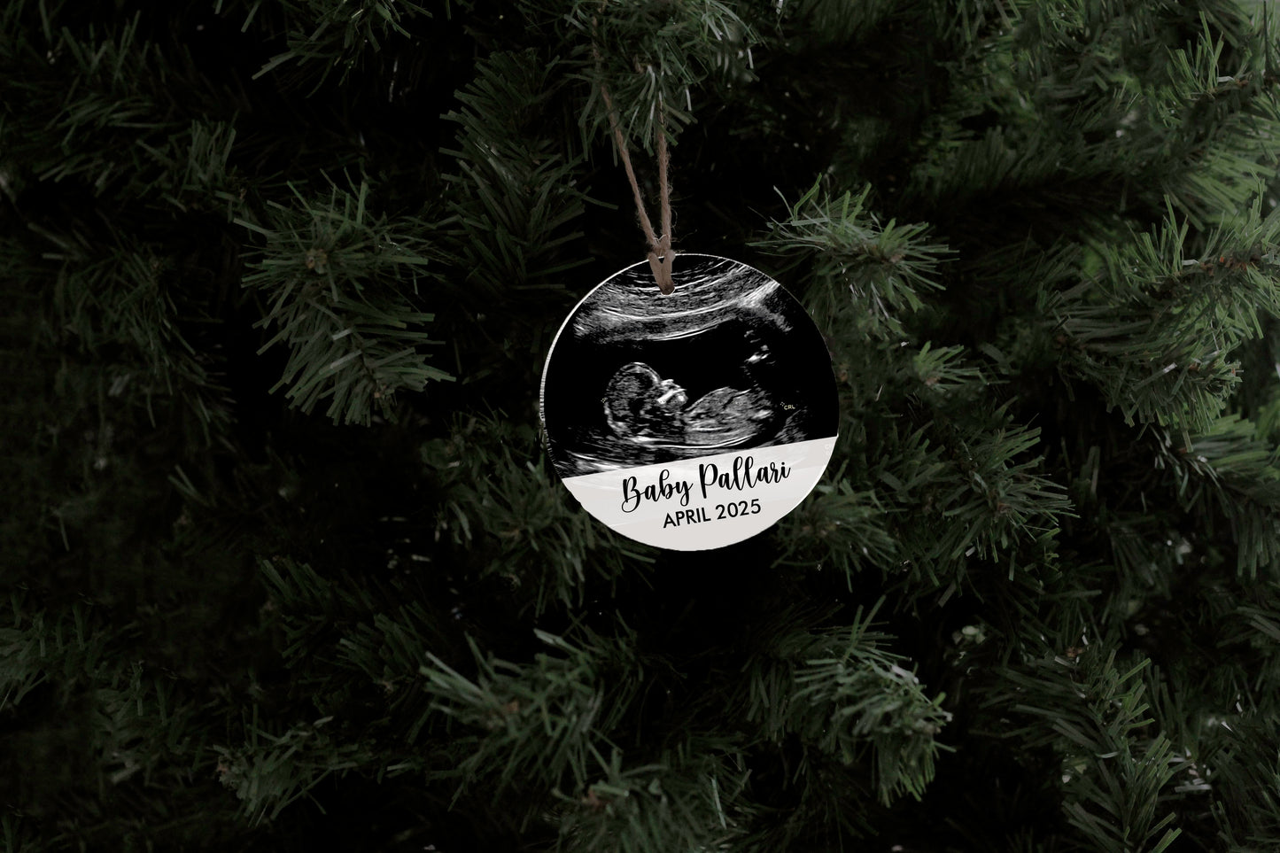 Baby Ultrasound Ornament