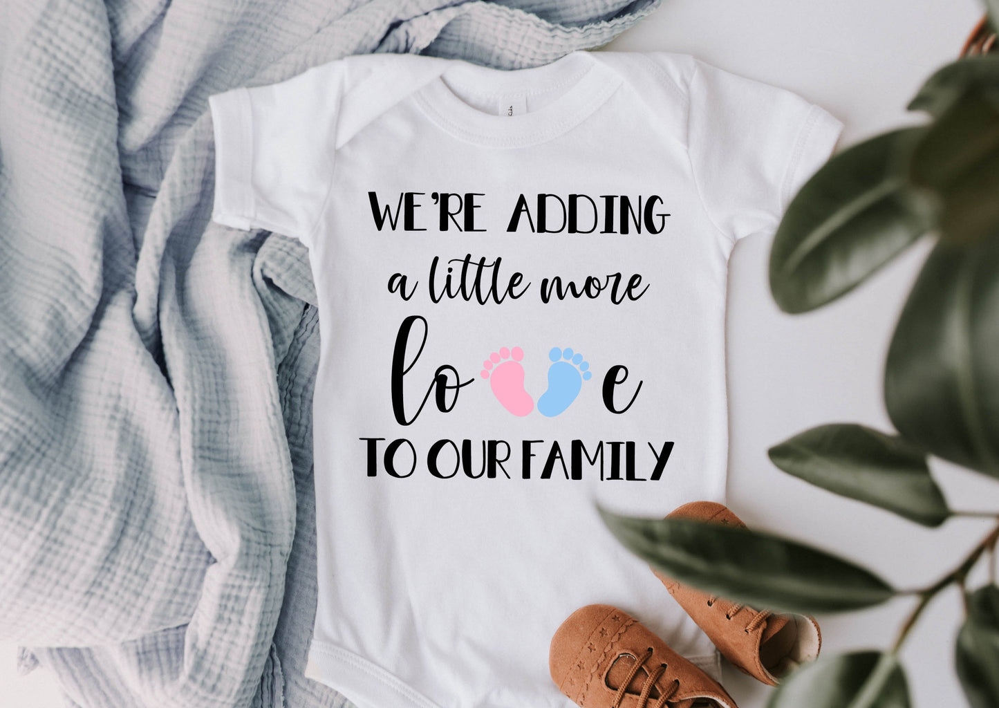 Adding A Little More Love Onesie