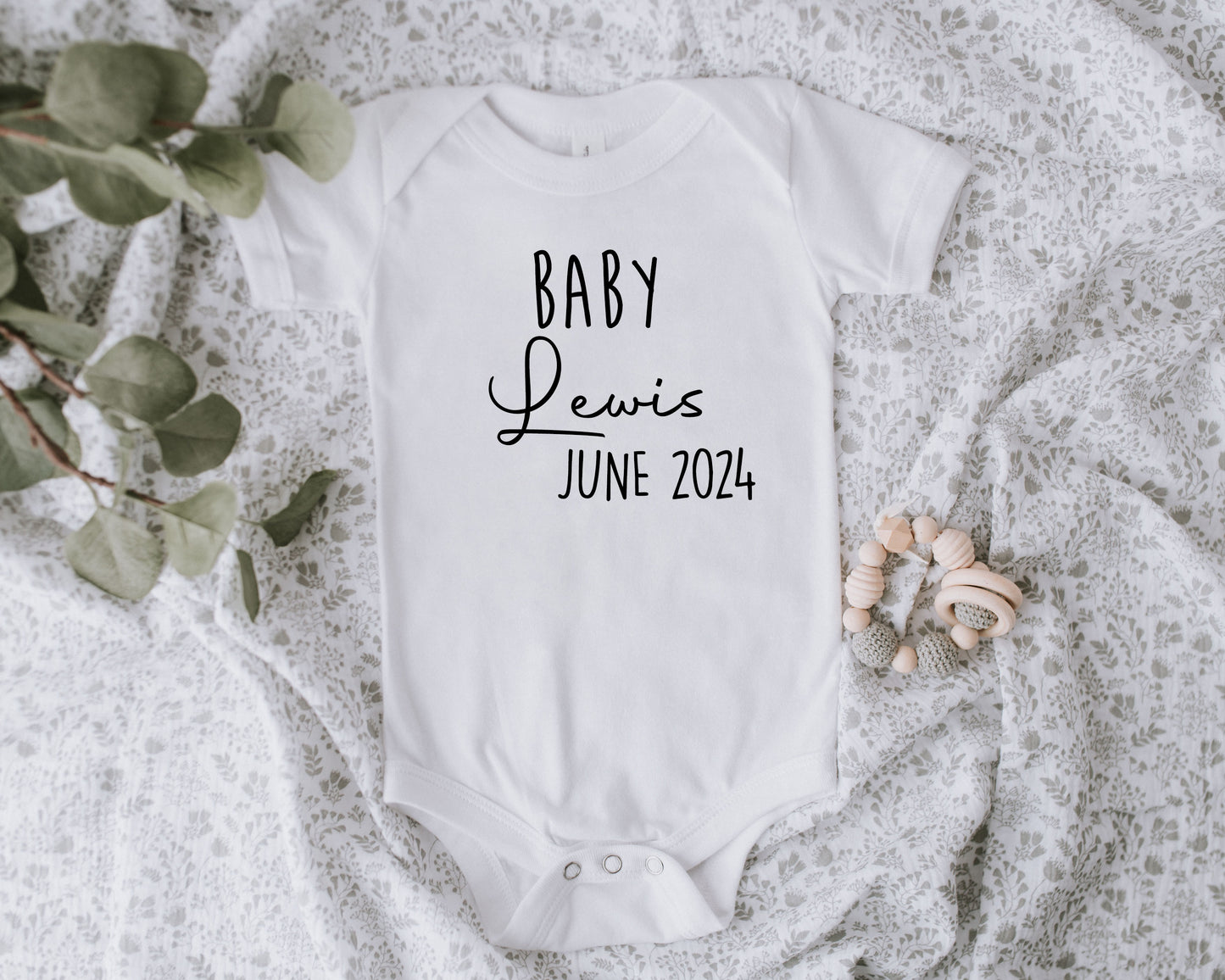 Pregnancy Announcement Onesie