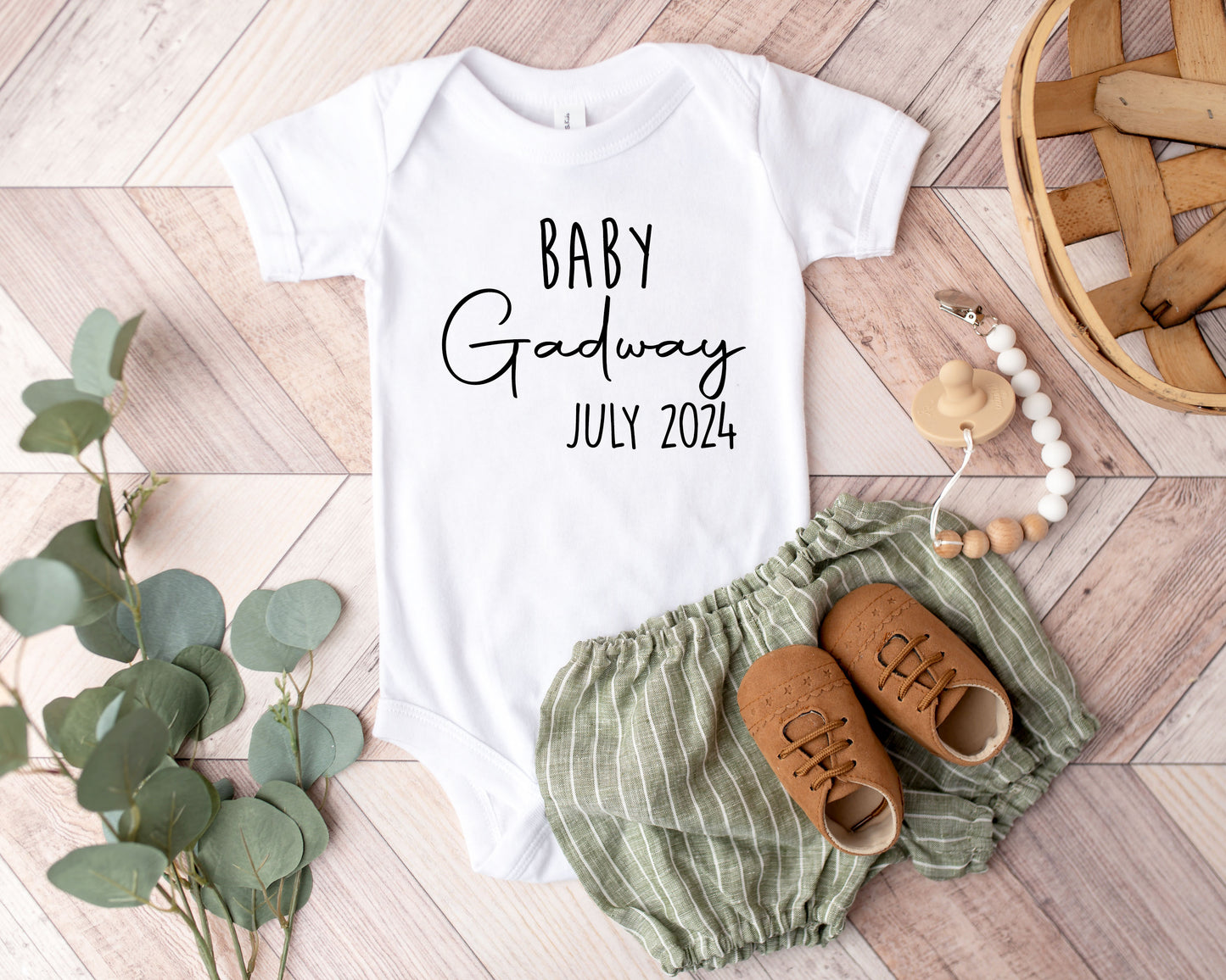 Pregnancy Announcement Onesie