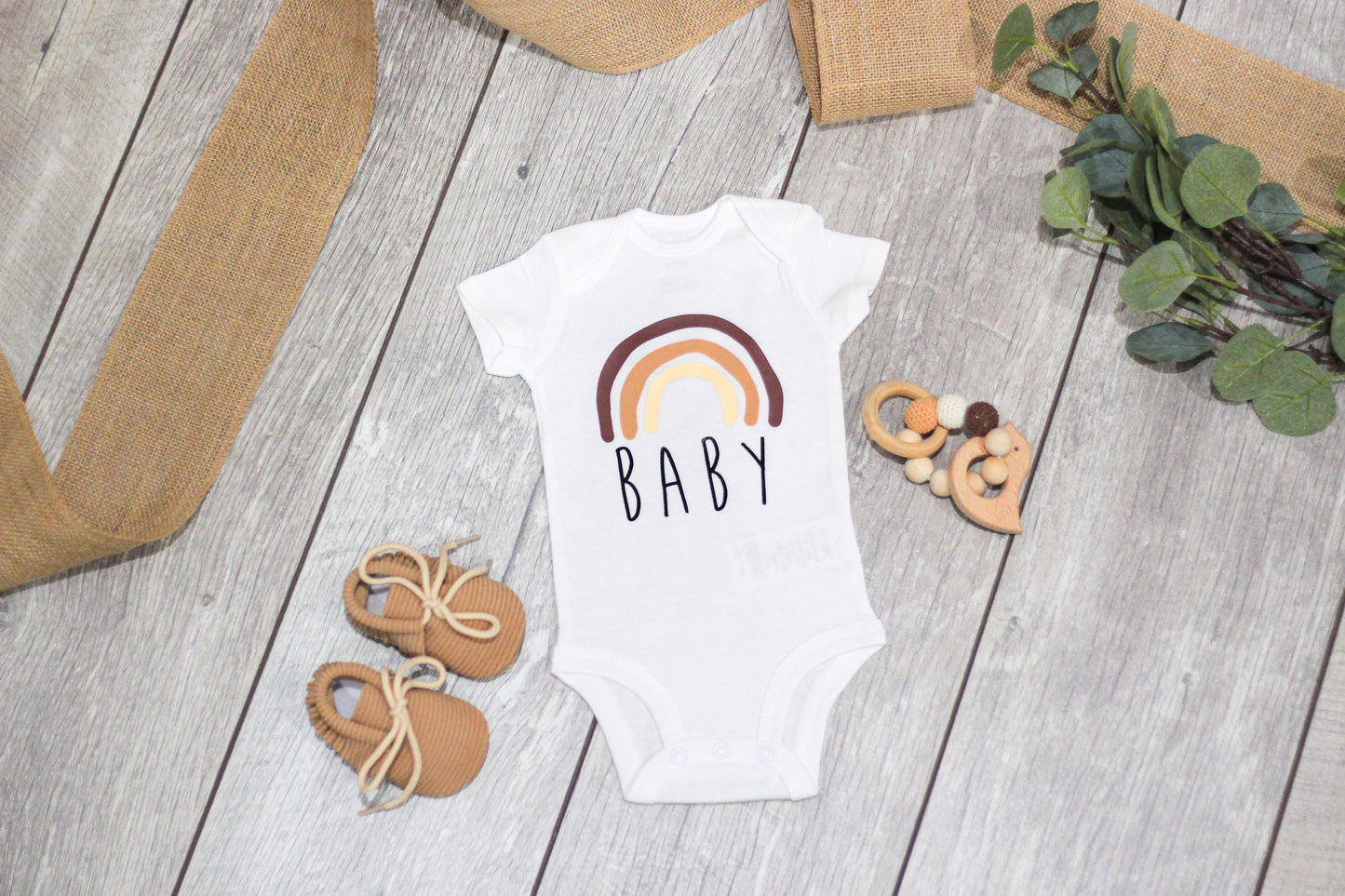 Rainbow Baby Onesie