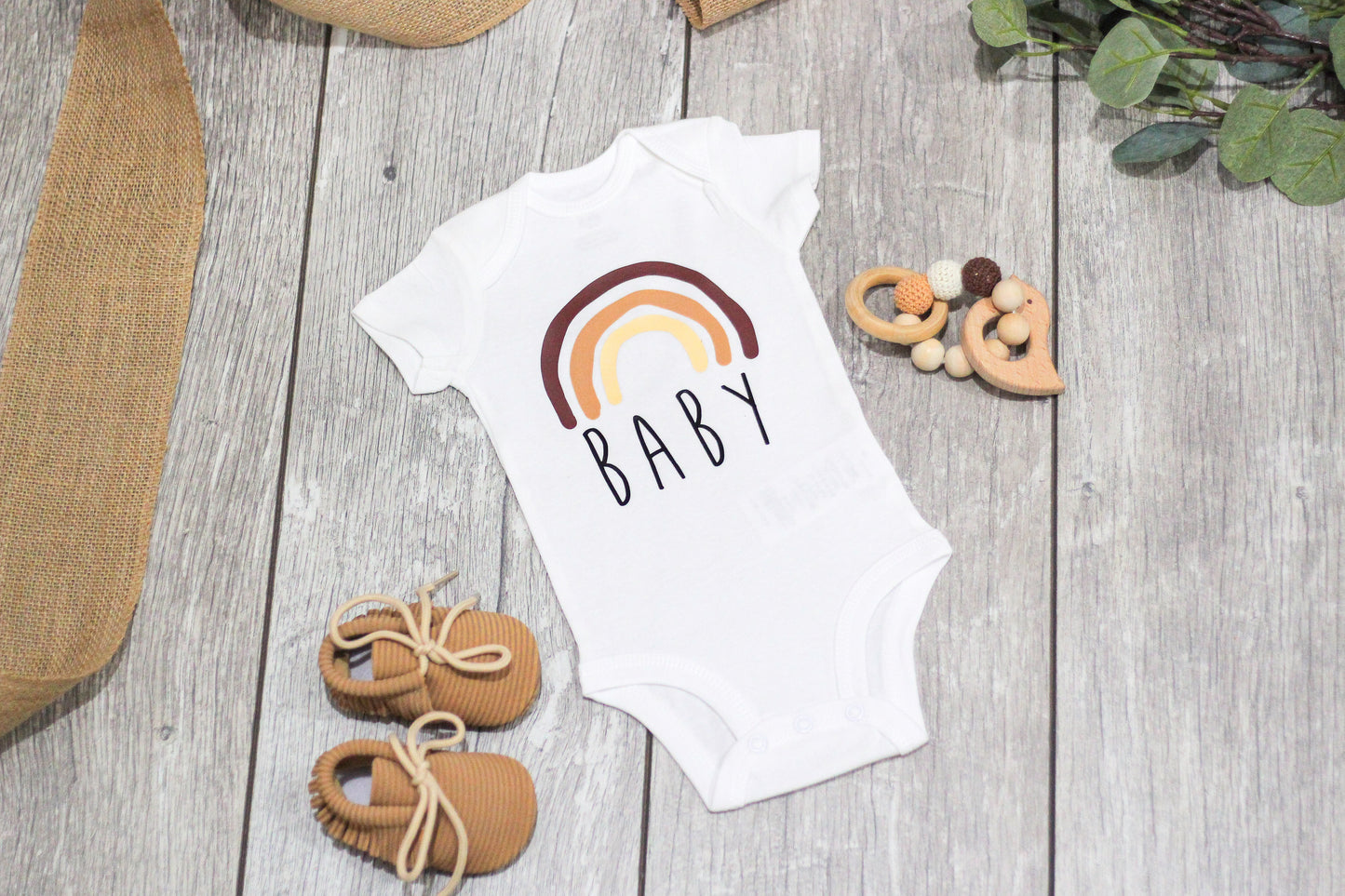 Rainbow Baby Onesie