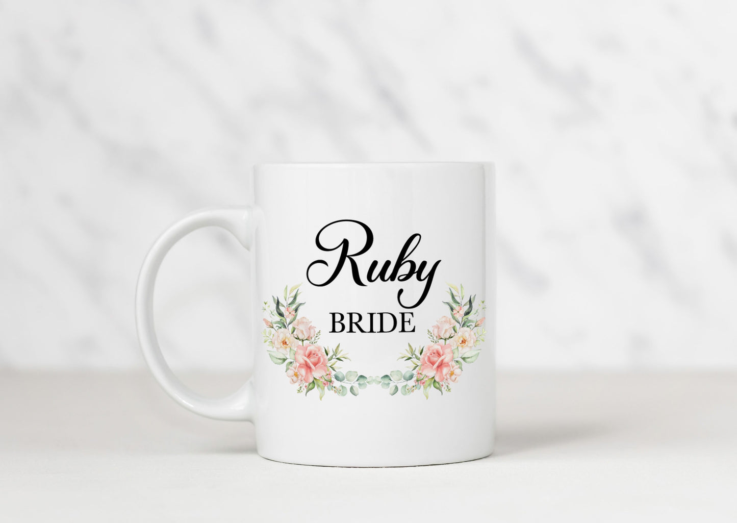 Bride Mug - Floral Print