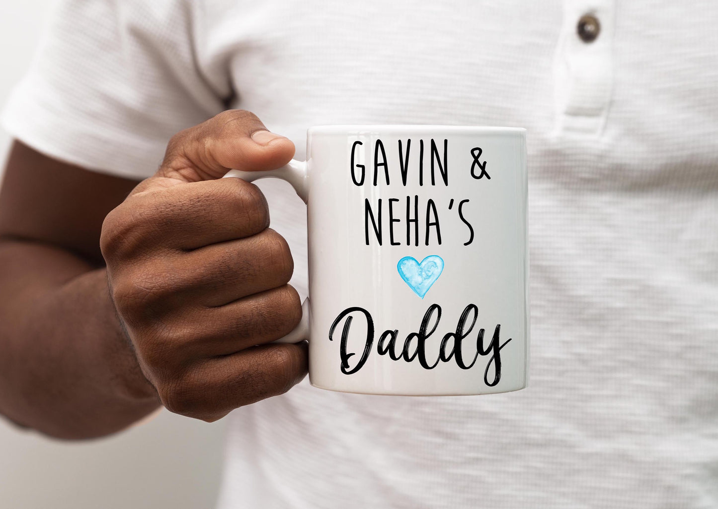 Heart Daddy Mug